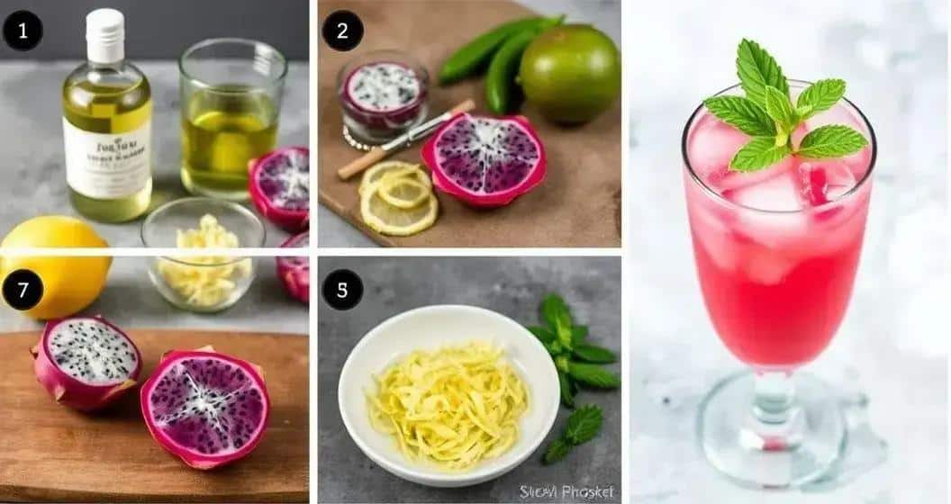 Preparazione della bevanda con scorza di limone di Sicilia
