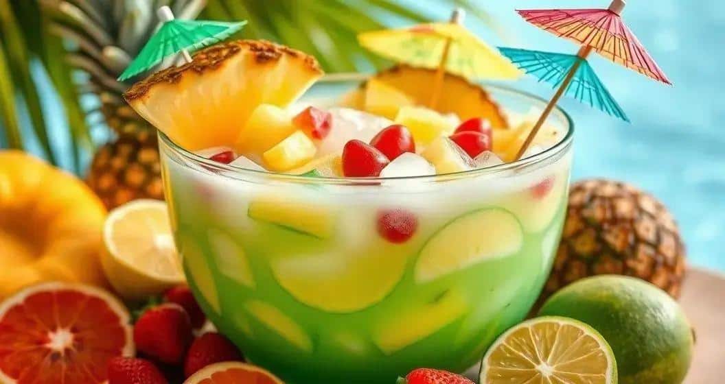 Punch alla Tequila con Ananas e Cocco: Delizia Tropicale Rinfrescante