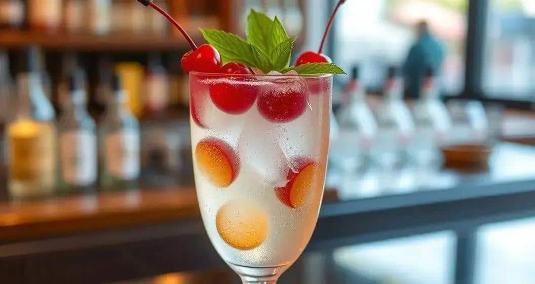 Sake con Spumante e Sciroppo di Ciliegia: Un’Avventura di Cocktail Squisita