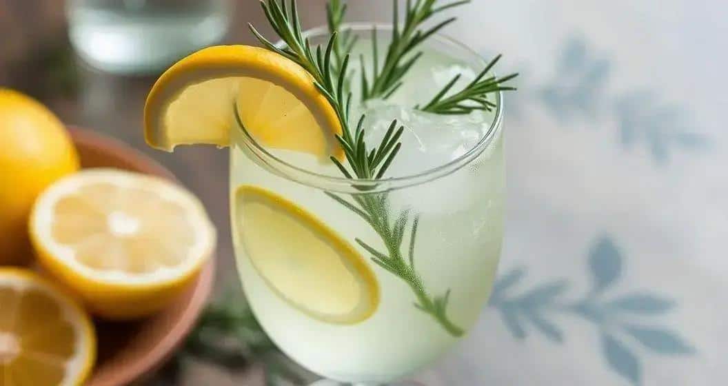 Sake con Succo di Limone e Rosmarino: Ricetta di Cocktail Rinfrescante