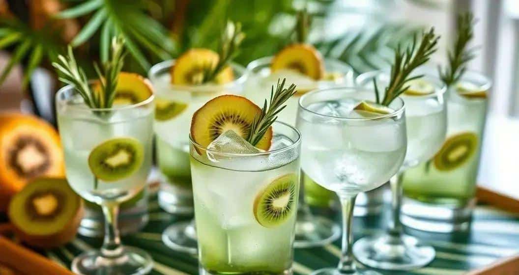Sorprendi i tuoi ospiti con ghiaccio al kiwi e rosmarino