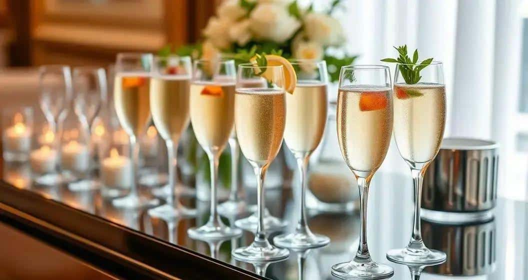 Suggerimenti per Servire il Cocktail con Champagne