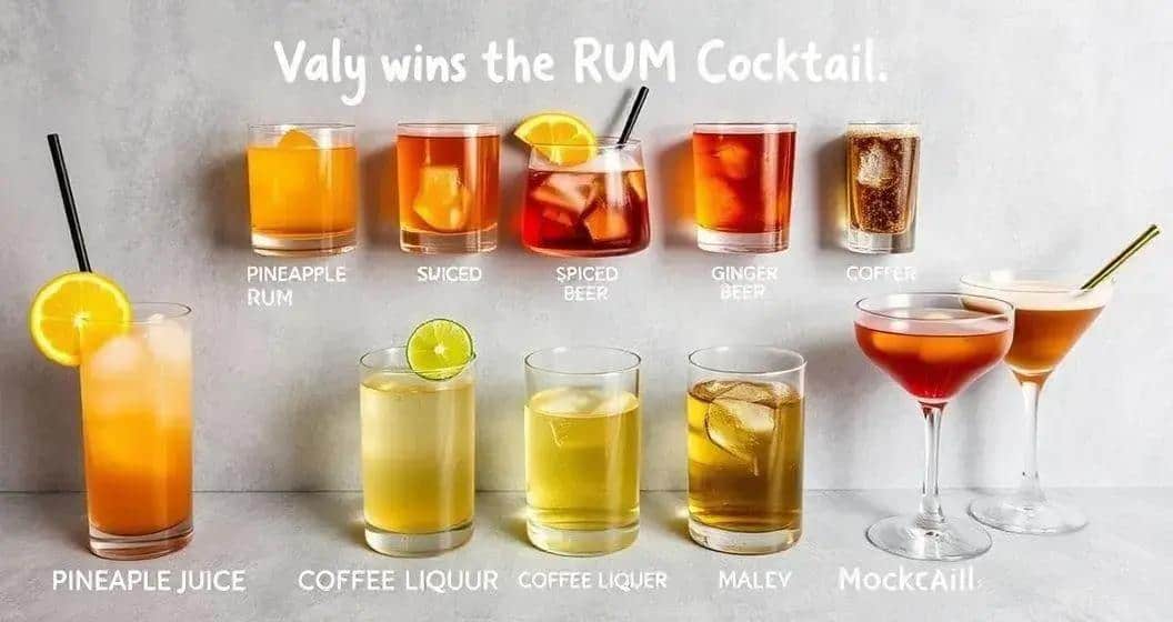 Varianti al cocktail Rum con succo d’arancia e zenzero Varianti al cocktail Rum con succo d’arancia e zenzero