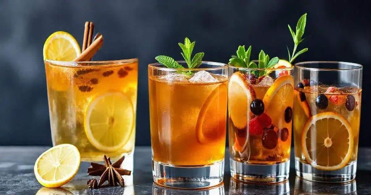 Varianti creative del Whisky con tè nero