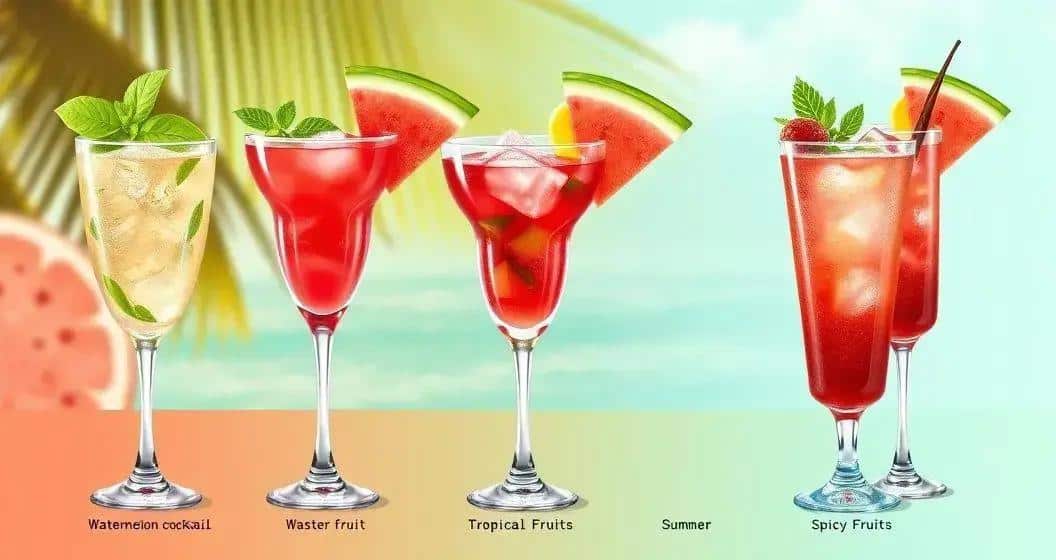Varianti del cocktail con succo di anguria Varianti del cocktail con succo di anguria