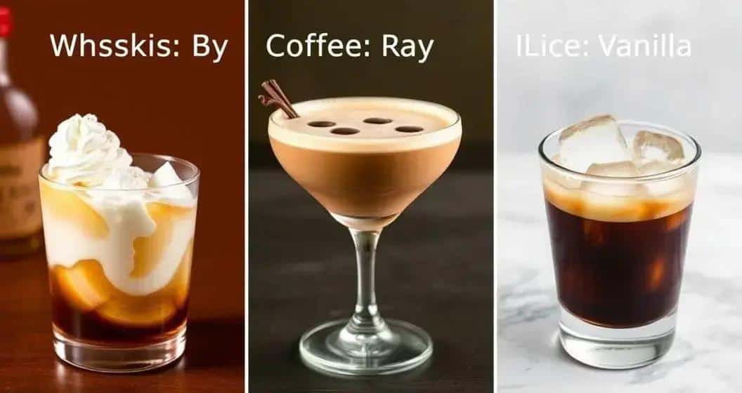 Varianti del cocktail con whisky e caffè