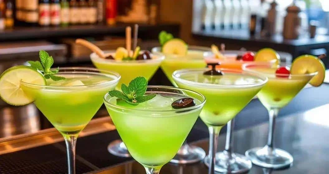 Varianti del Martini alla Mela Verde Varianti del Martini alla Mela Verde