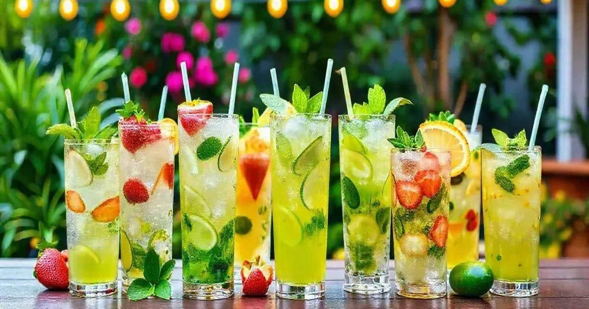 Varianti del Mojito con Soda alla Mela Verde