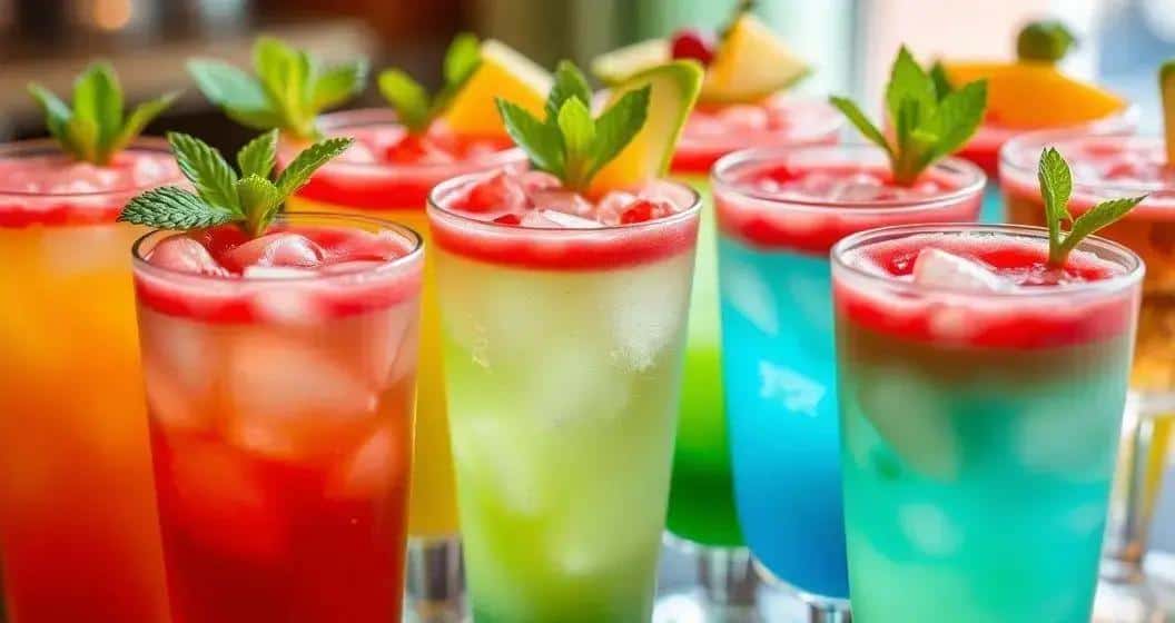Varianti della Birra con schiuma ai frutti rossi e rum
