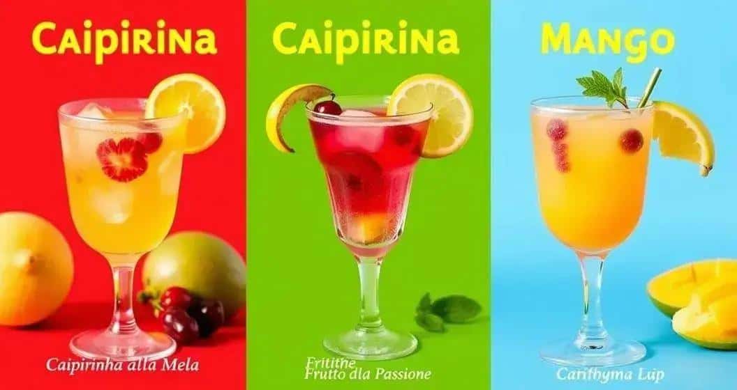 Varianti della Caipirinha alla Pesca