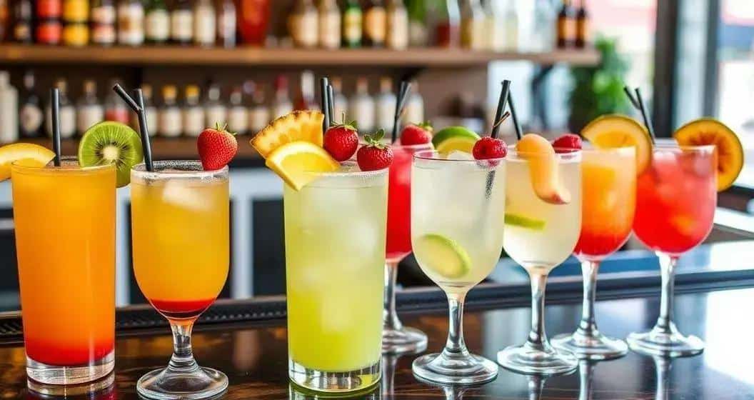 Varianti della Caipiroska con frutta