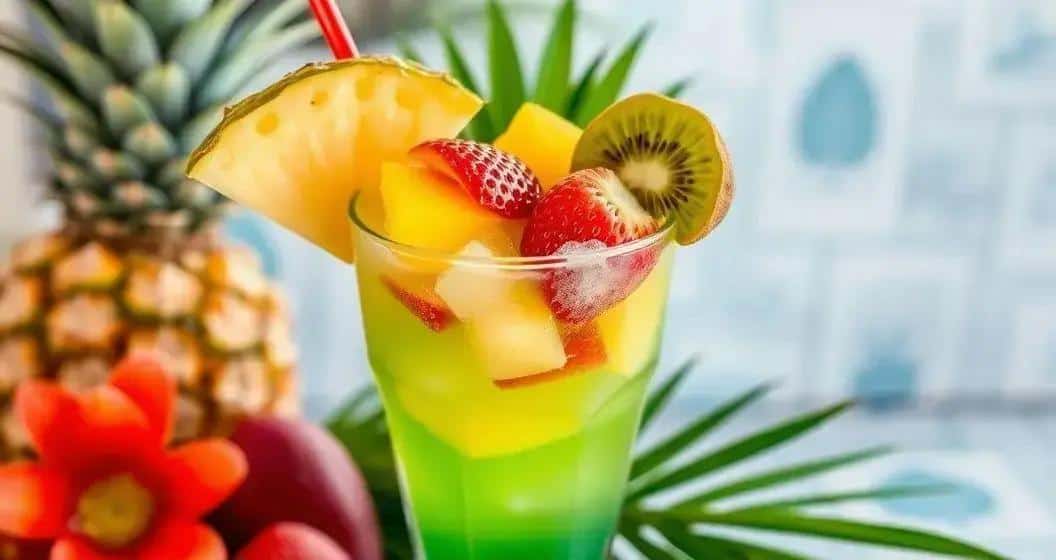 Acqua di Cocco con Liquore alla Menta e Cioccolato: Una Delizia Rinfrescante 4 varianti dellacqua di cocco aggiunta di frutta - Best Blog Brasil - Os Blogs mais Incríveis da Web