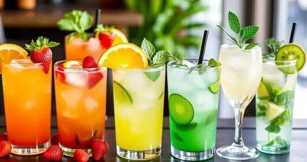 Variazioni della Caipirinha all’ananas con menta