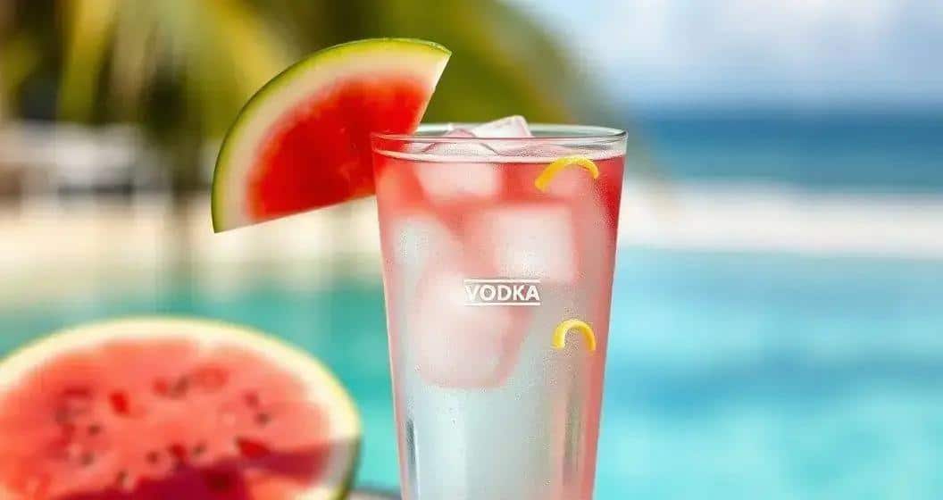 Vodka con Succo di Anguria e Scorza di Limone di Sicilia: Un Cocktail Estivo Rinfrescante