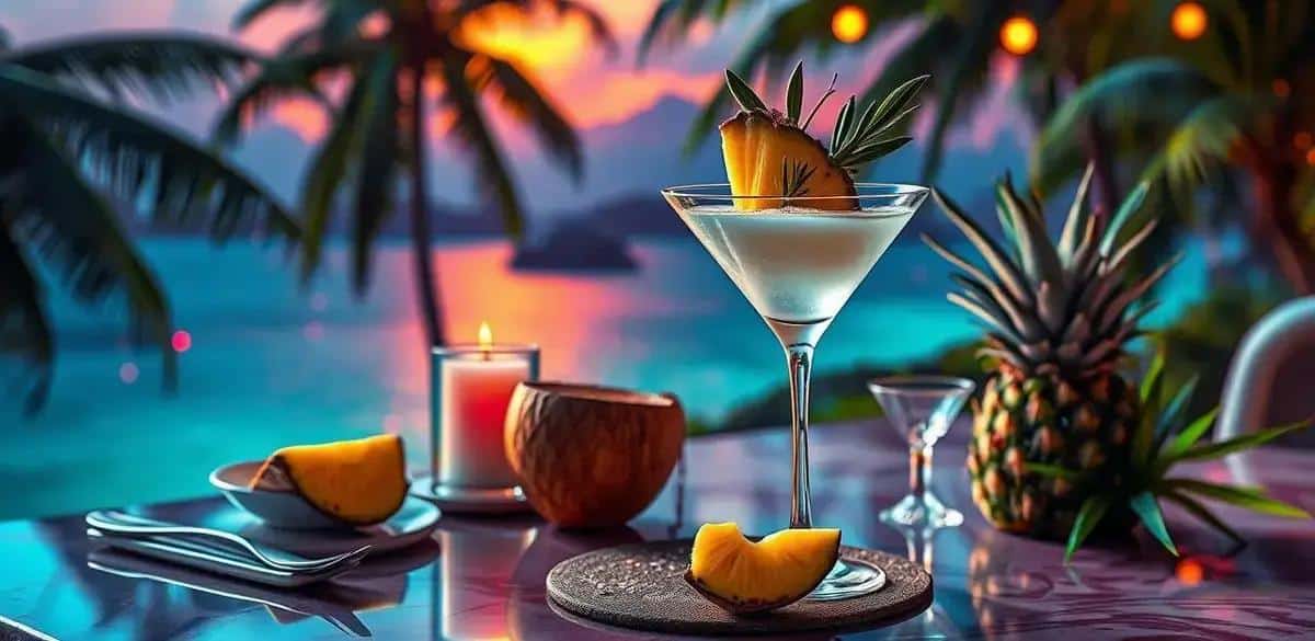 Dicas para um Martini com Licor de Coco