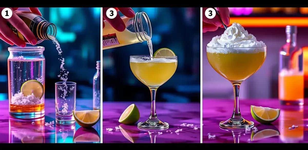 Método de Preparo da Margarita com Suco de Laranja