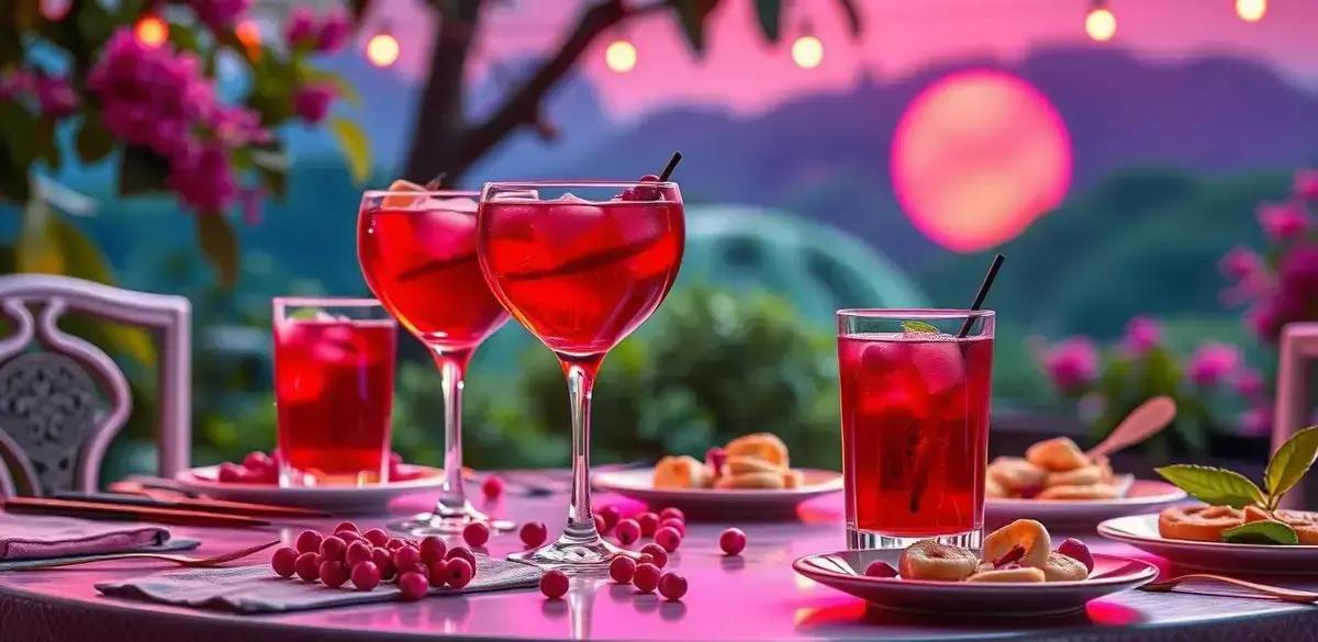 Dicas para Servir o Saque com Chá de Hibisco