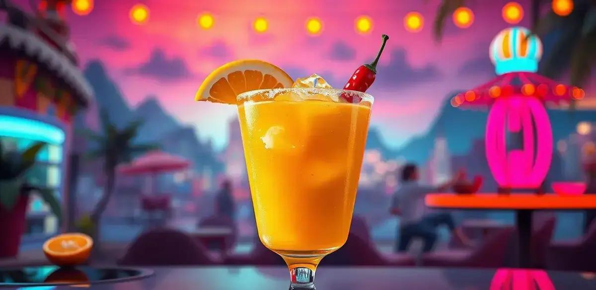 Margarita Frozen de Manga com Pimenta: A Bebida que Vai Te Surpreender
