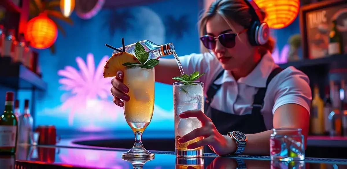 Método de Preparo do Drink Tropical