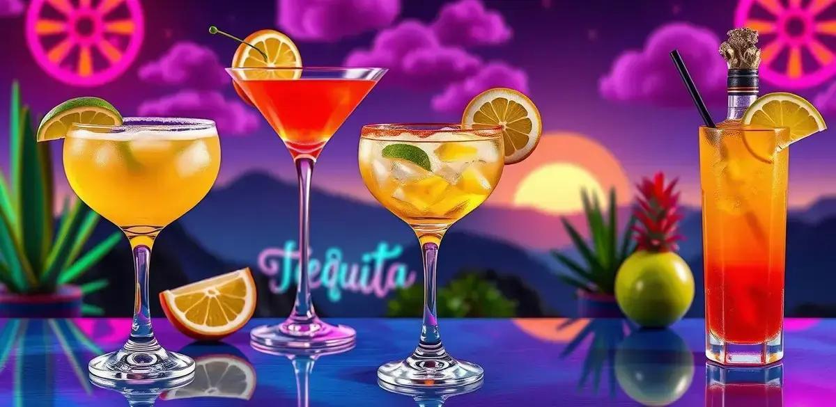Misturas criativas com Tequila