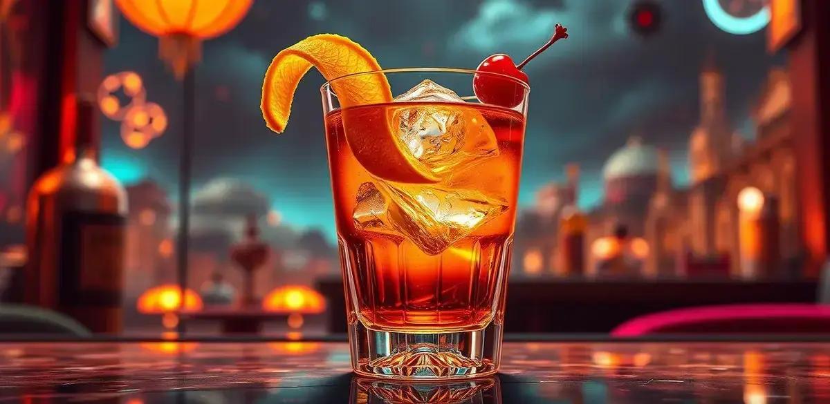 Old Fashioned com Xarope de Mel e Gengibre: Descubra essa Receitinha Deliciosa!
