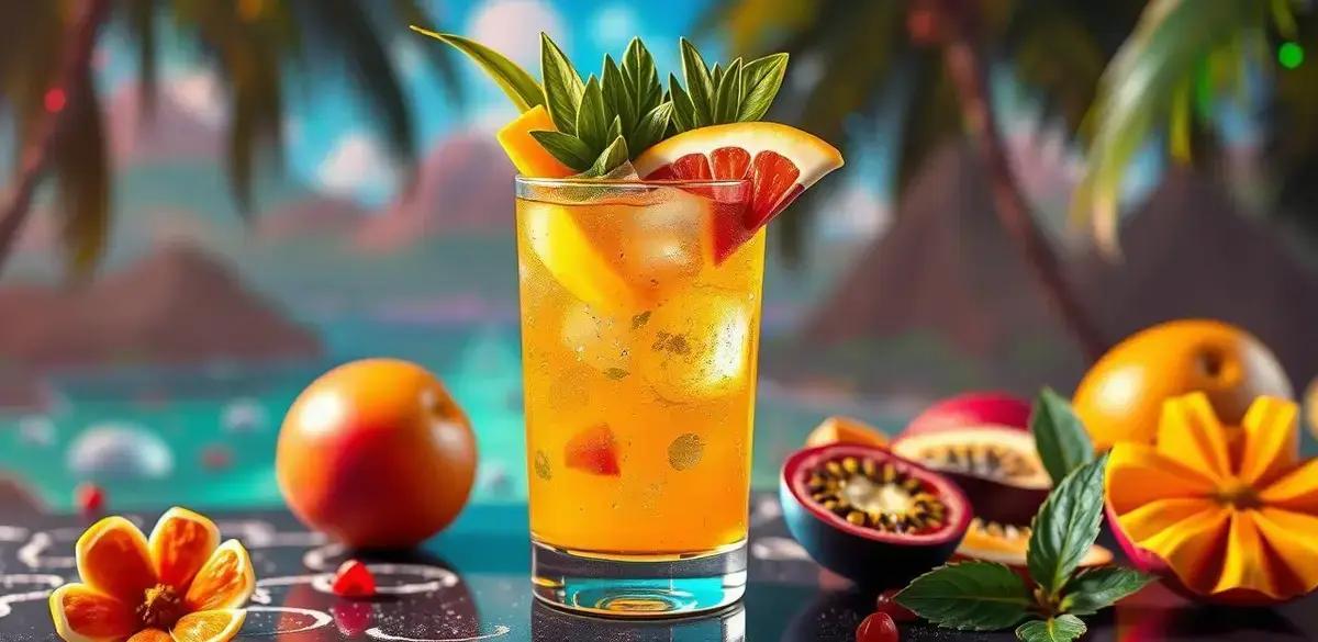 Pisco Sour com Frutas Tropicais: Descubra Esta Delícia Refrescante