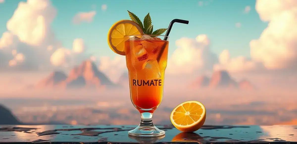 Rum com Chá Mate e Limão Siciliano: A Bebida Refrescante do Verão