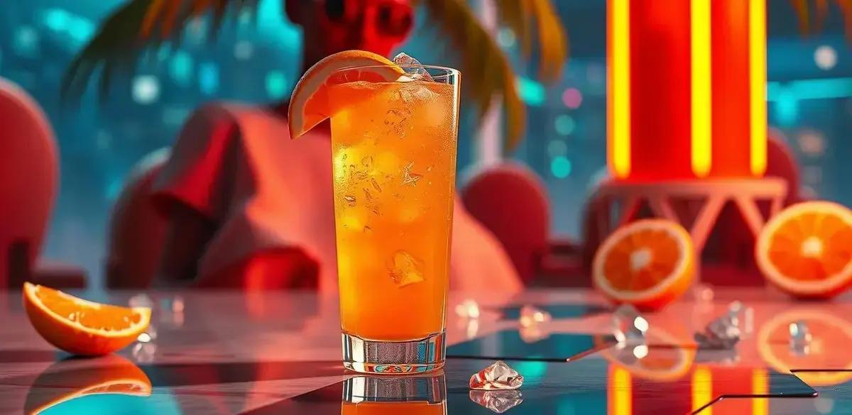 Saque com Refrigerante de Tangerina: Um Drink Refrescante e Irresistível