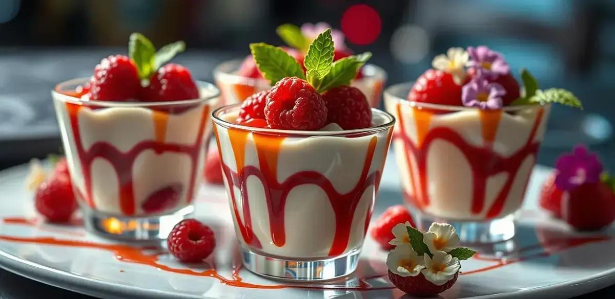 Sugestões de Apresentação para Servir Chocolate Branco com Licor
