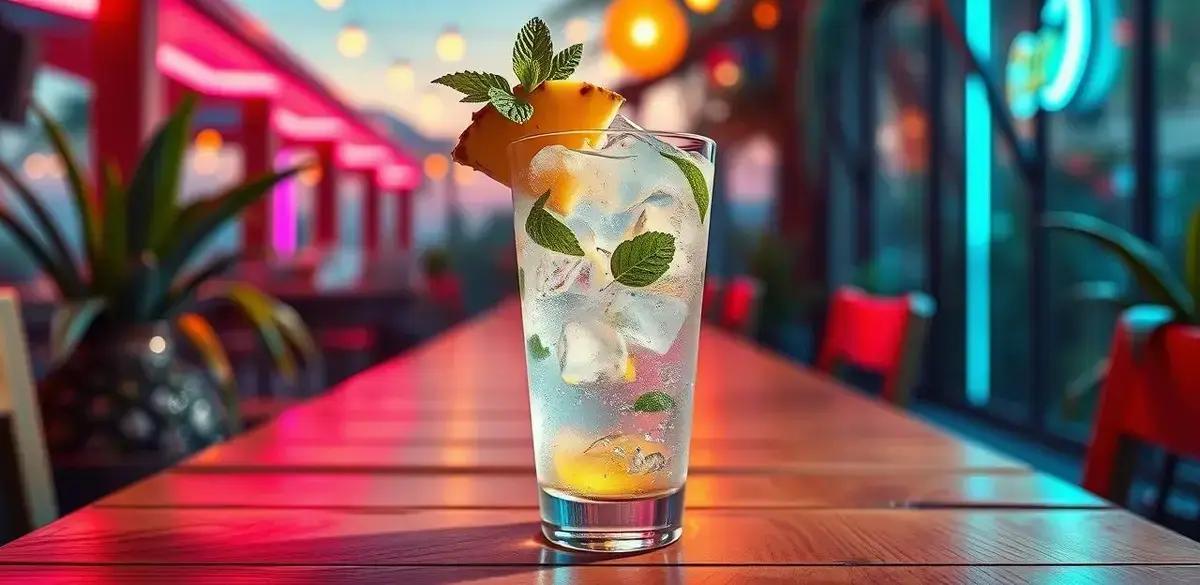 Vodka com Refrigerante de Abacaxi: O Drink Tropical que Você Precisa Experimentar
