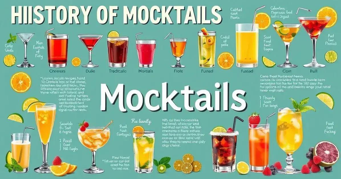 A História do Mocktail e suas Origens