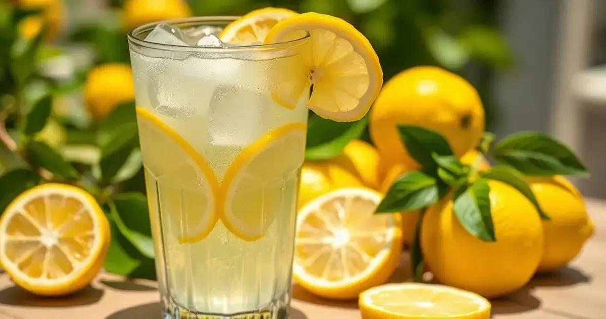 Benefícios do Limão em Bebidas