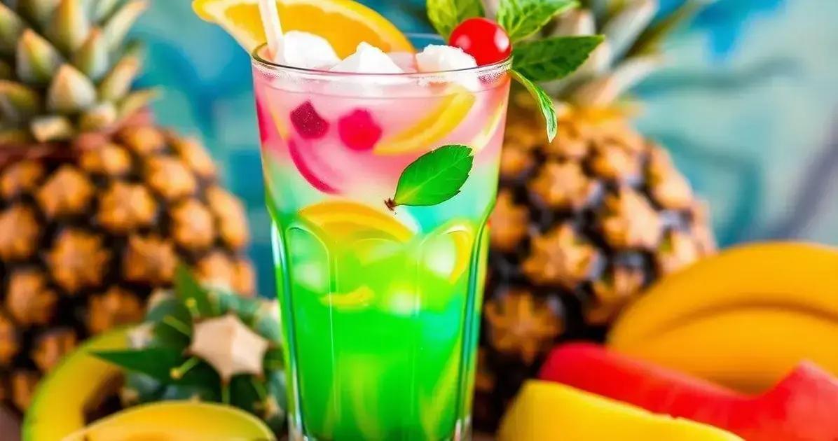 Caipirinha de Caju com Licor de Coco: Uma Bebida Irresistível para o Verão