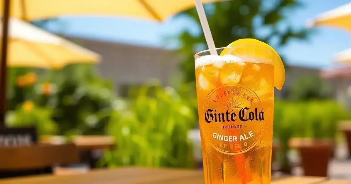 Cerveja com Refrigerante de Gengibre e Limão: Refresque-se com Esta Bebida Impressionante!