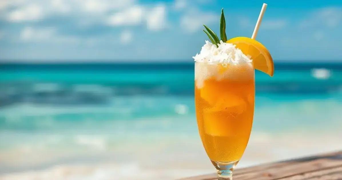 Cerveja com Sorvete de Limão e Raspas de Coco: A Combinação Refrescante Perfeita