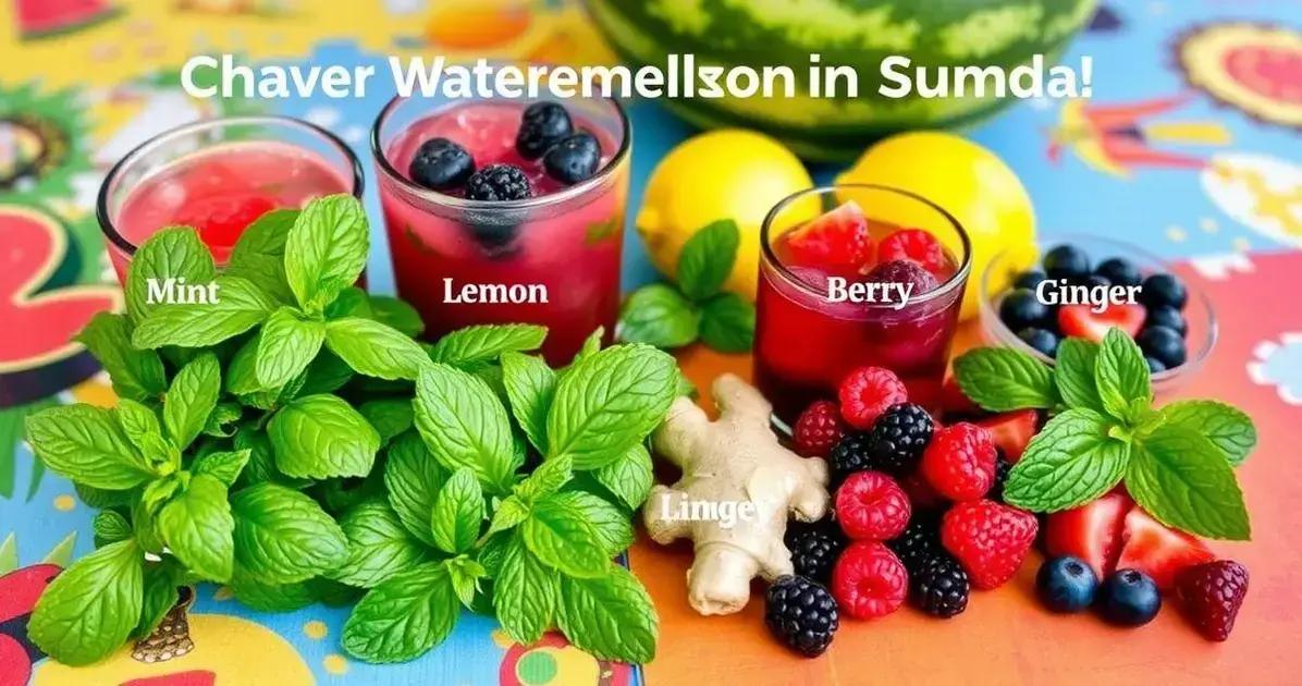 Combinações de sabores que realçam o refrigerante