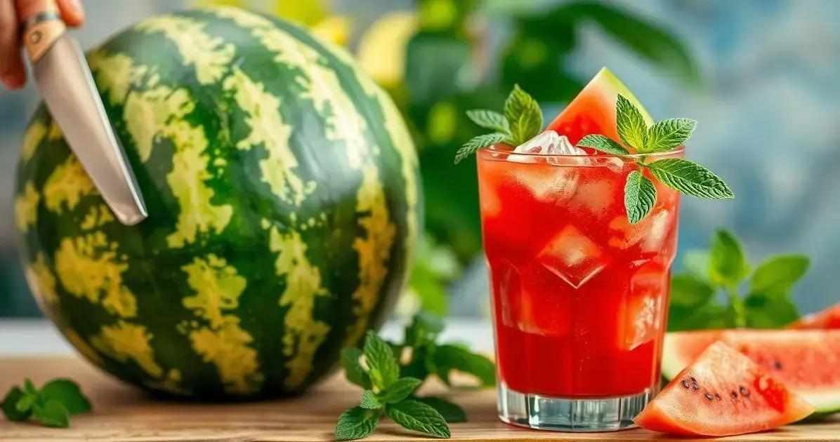 Como Preparar o Suco de Melancia Perfeito