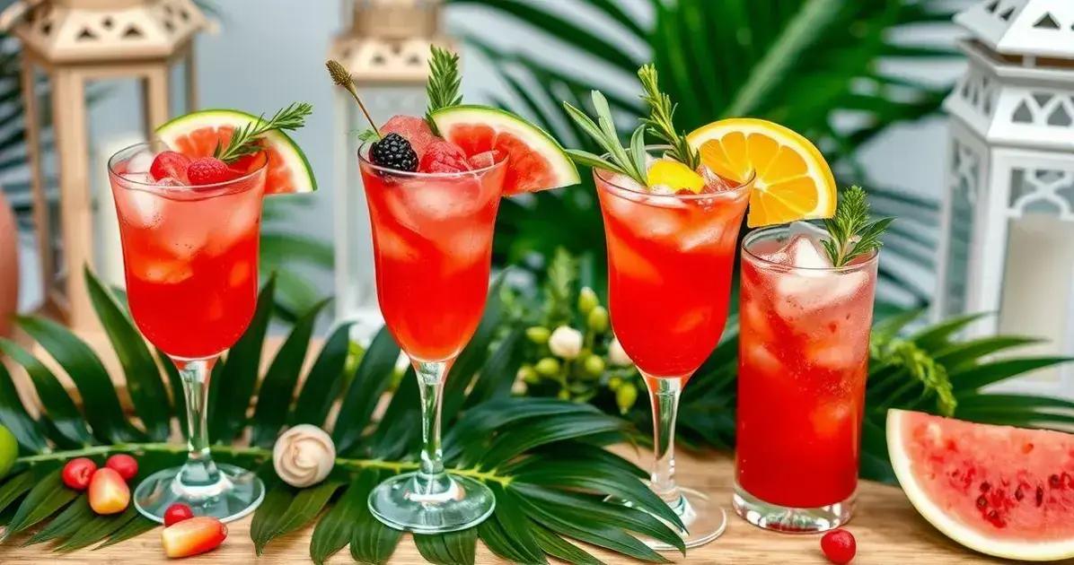 Dicas de Apresentação para o Mocktail