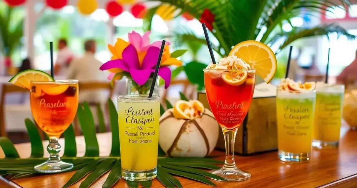 Dicas para Personalizar sua Recepção com Rum com Maracujá e Raspas de Coco
