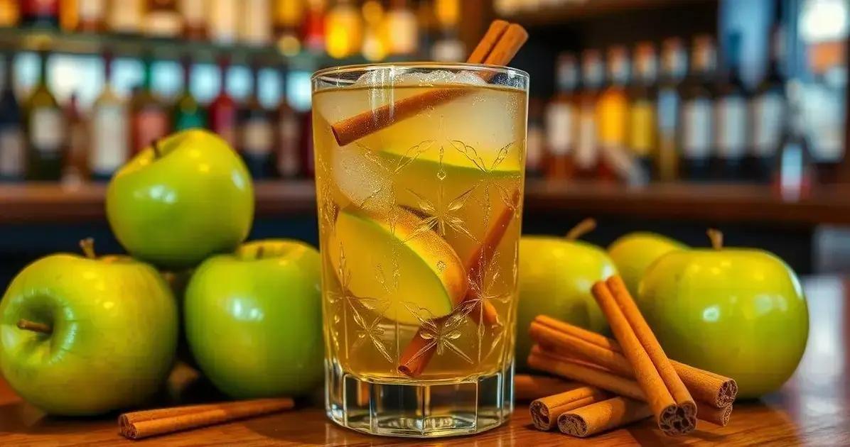 Harmonização de Sabores com Whisky, Maçã e Canela