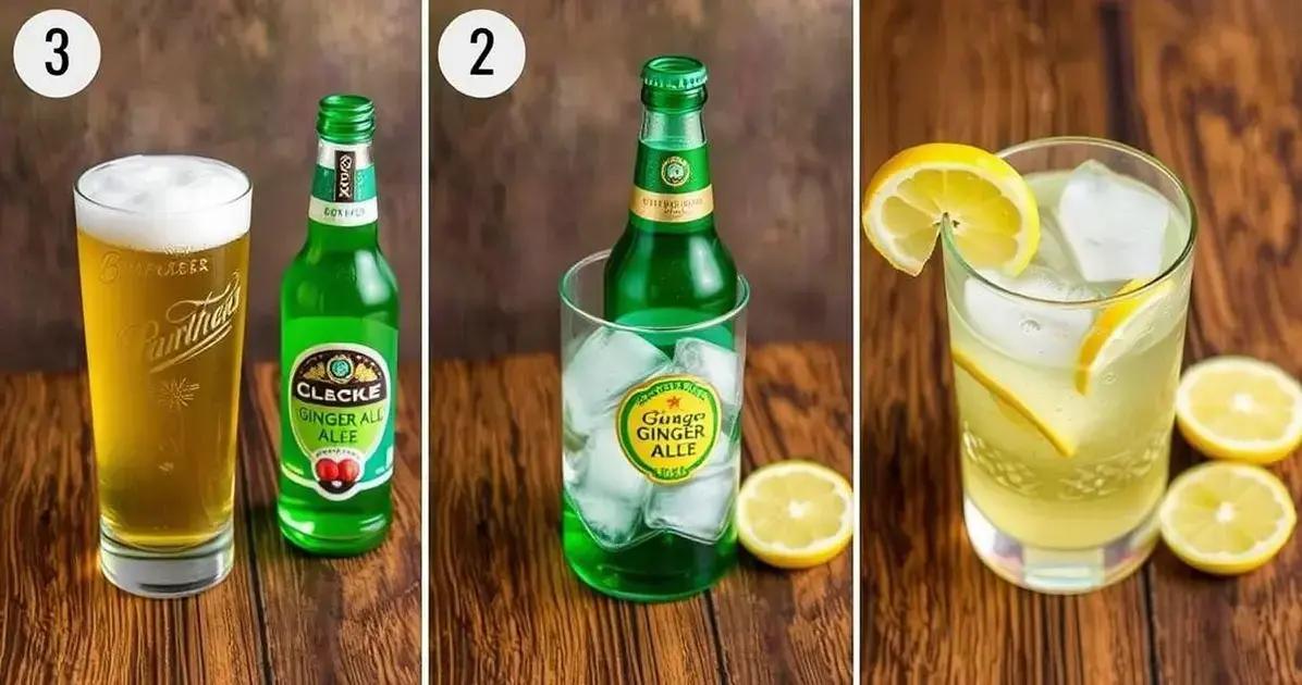 Método de Preparação: Como Fazer Cerveja com Refrigerante de Gengibre