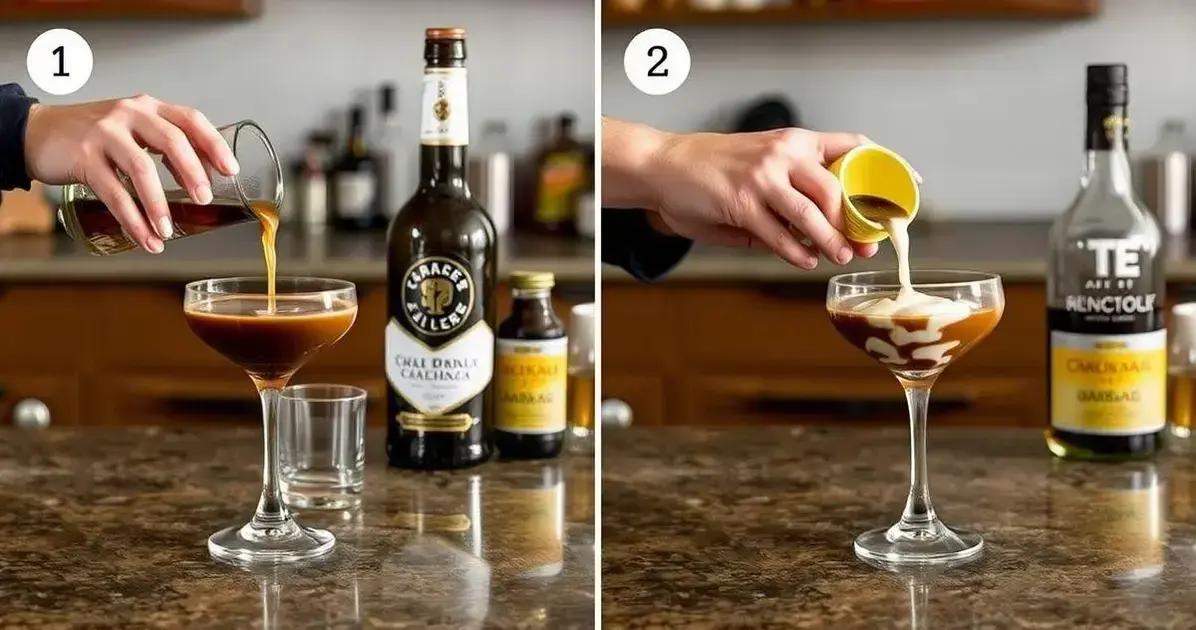 Método de Preparação da Cachaça Envelhecida com Café e Creme de Leite