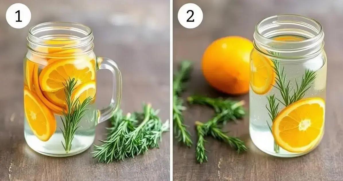 Método de Preparo da Água Aromatizada