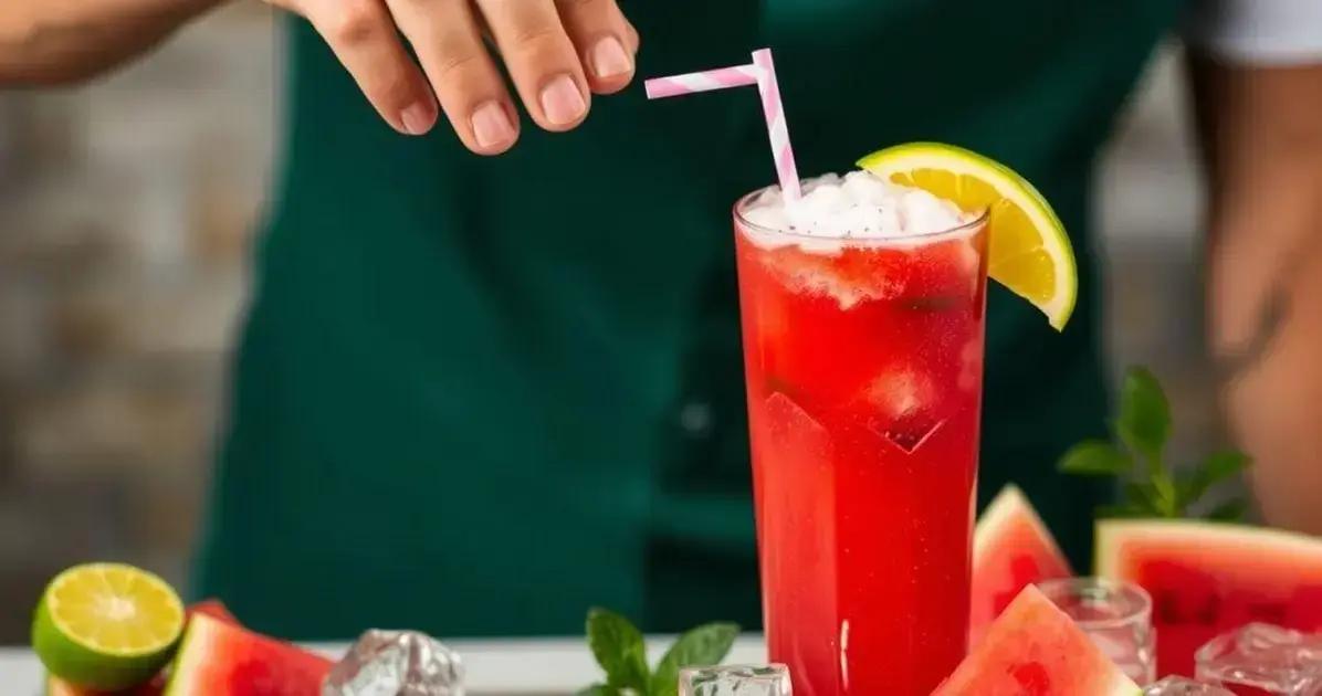 Métodos de Preparação do Mocktail de Melancia