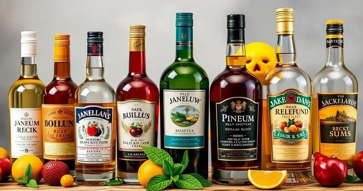 Os Melhores Tipos de Rum para esta Receita