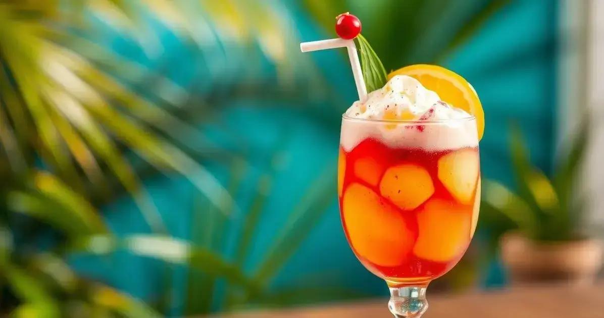 Piña Colada com Espuma de Maracujá: Uma Delícia Tropical Imperdível
