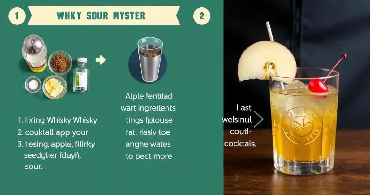 Preparando o Whisky Sour passo a passo
