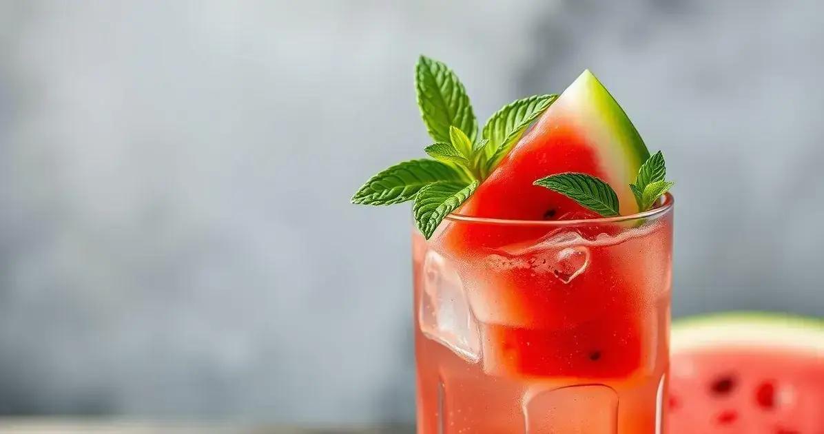 Receita Completa do Conhaque com Melancia e Pimenta Rosa