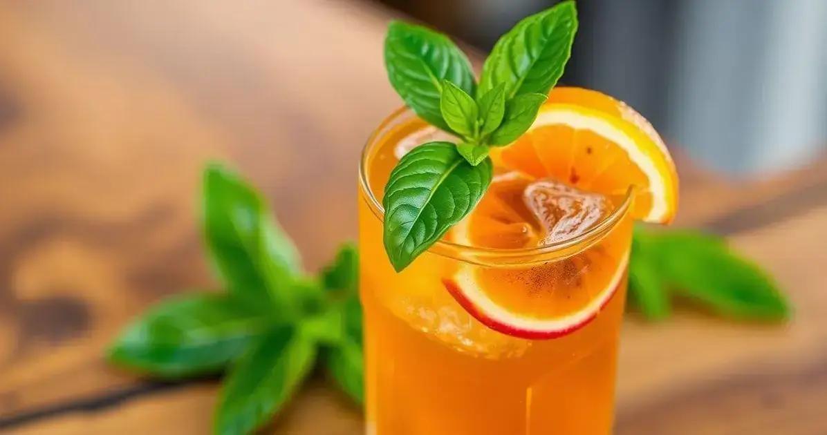 Soda de Maracujá com Manjericão: Refrescância e Sabor em Cada Gole