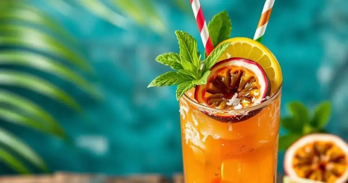 Sugestões de Decoração para Servir o Drink